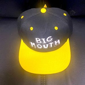 Big Mouth Netflix hat black/yellow new Christmas idea NWT